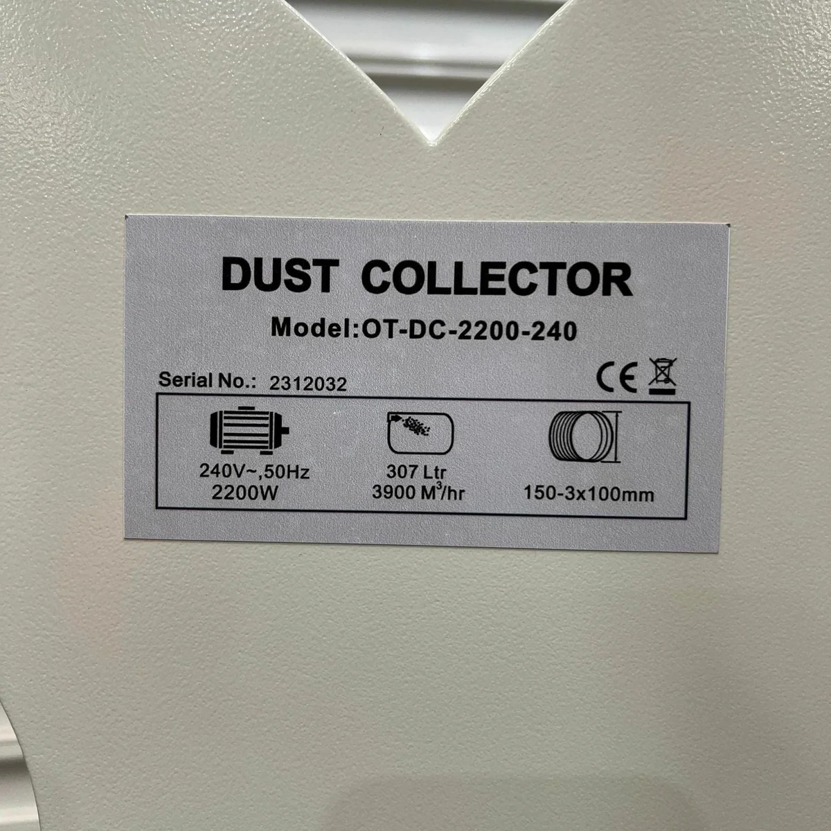 Dust Collector 1PH FM300S by Oltre