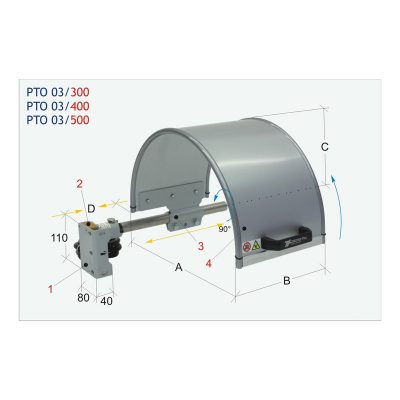 PTO03 Lathe Guard