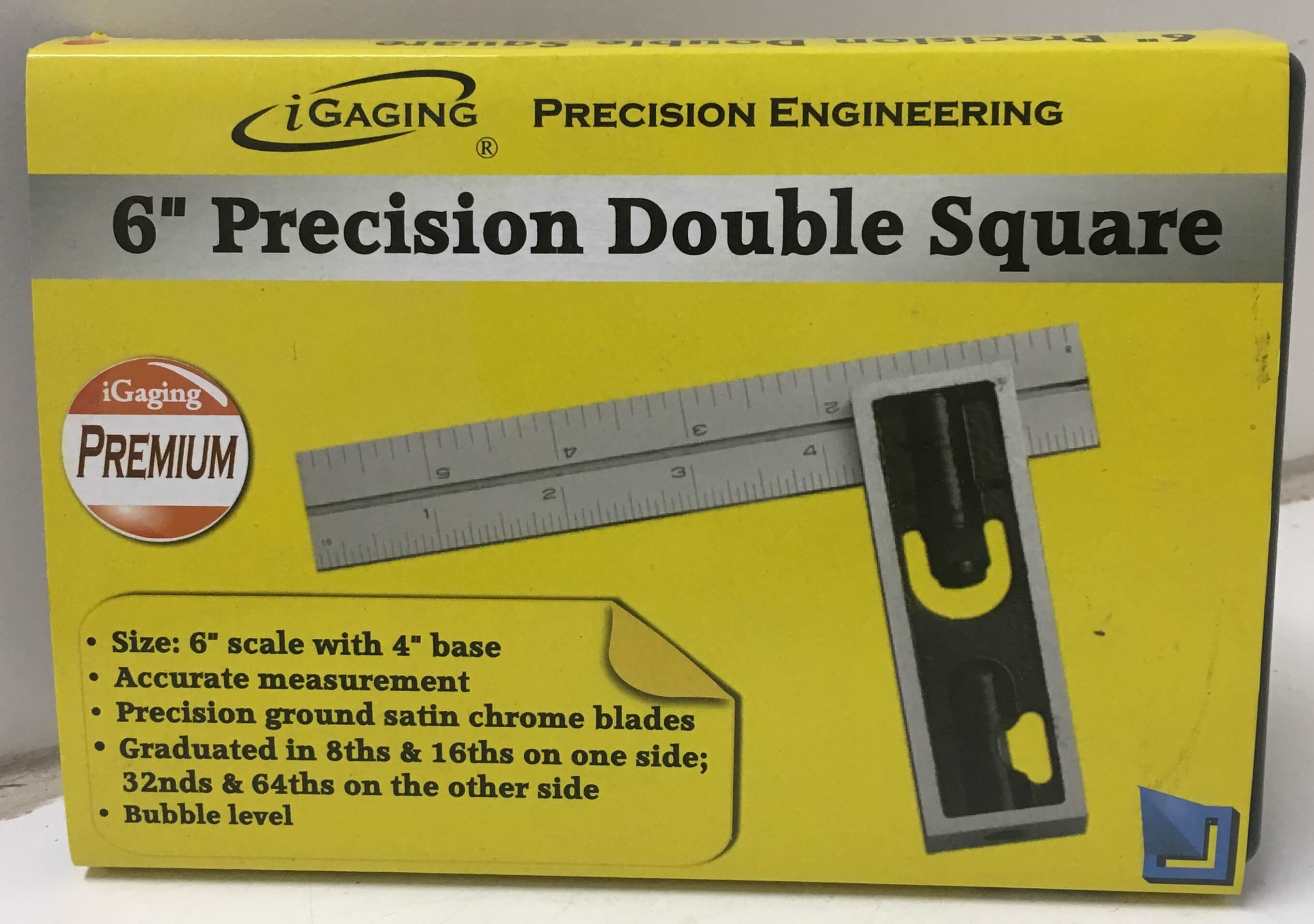 iGaging Premium 6 Steel Double Square