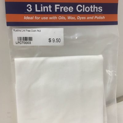 Rustins - 3 Lint Free Cloths