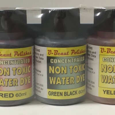 u Beaut Polishes - Concentrated Non Toxic Water Dye Pack