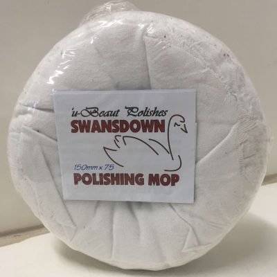 u Beaut Polishes - Swansdown 150mm x 75 fold Polishing MOP