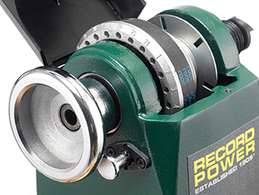 Record Power DML320 Cast Iron Electronic Variable Speed Lathe - Image 2