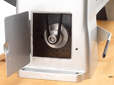 Record Power DML320 Cast Iron Electronic Variable Speed Lathe - Image 5