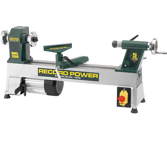 Record Power DML250 Cast Iron 10" Mini Lathe