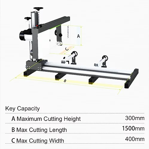 WOODFAST Resaw Sawmill HB350A - Image 4