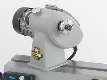 Record Power Coronet Envoy Heavy-Duty Cast Iron Variable Speed Lathe - Image 3