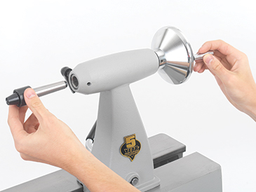 Record Power Coronet Envoy Heavy-Duty Cast Iron Variable Speed Lathe - Image 4