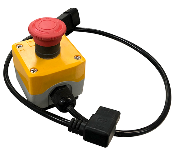 In-Line Emergency Stop Switch for Coronet Herald Lathe