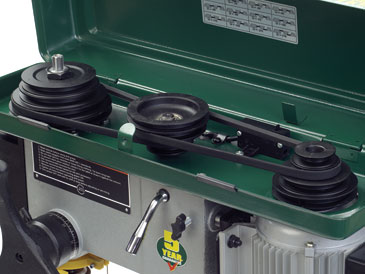 RECORD POWER DP58P Heavy Duty Pedestal Drill with 50" Column and 5/8" Chuck - Image 2