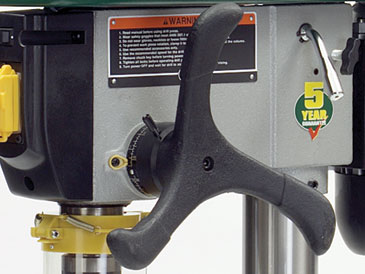 RECORD POWER DP58P Heavy Duty Pedestal Drill with 50" Column and 5/8" Chuck - Image 5