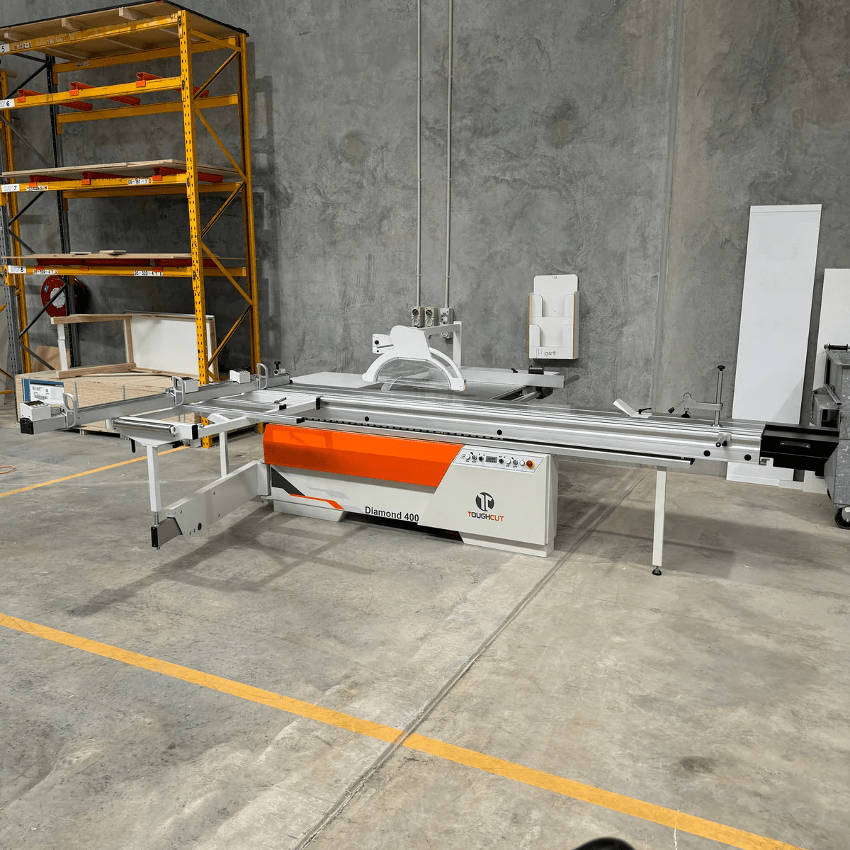 ToughCut 400mm (16") 7.5HP 3.8m Sliding Table Automatic Rise / Fall & Tilt Panel Saw 415V Diamond 400 - Image 2
