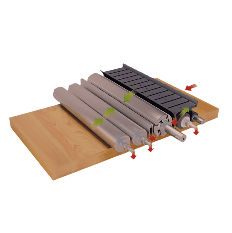 ToughCut 530mm (21") Industrial Thicknesser Ilmenite 530H - Image 3