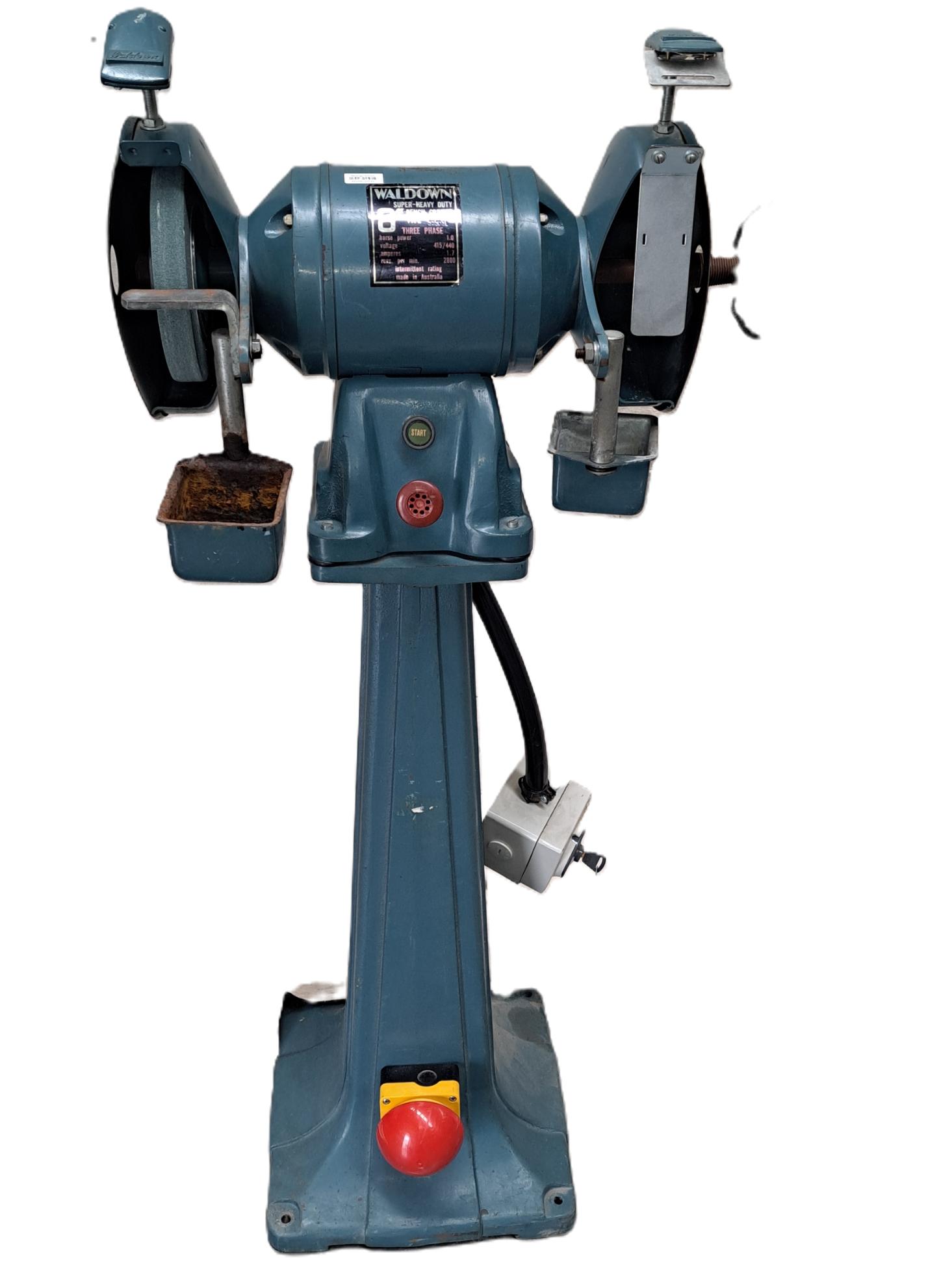 Waldown 200mm Pedestal Grinding/Buff