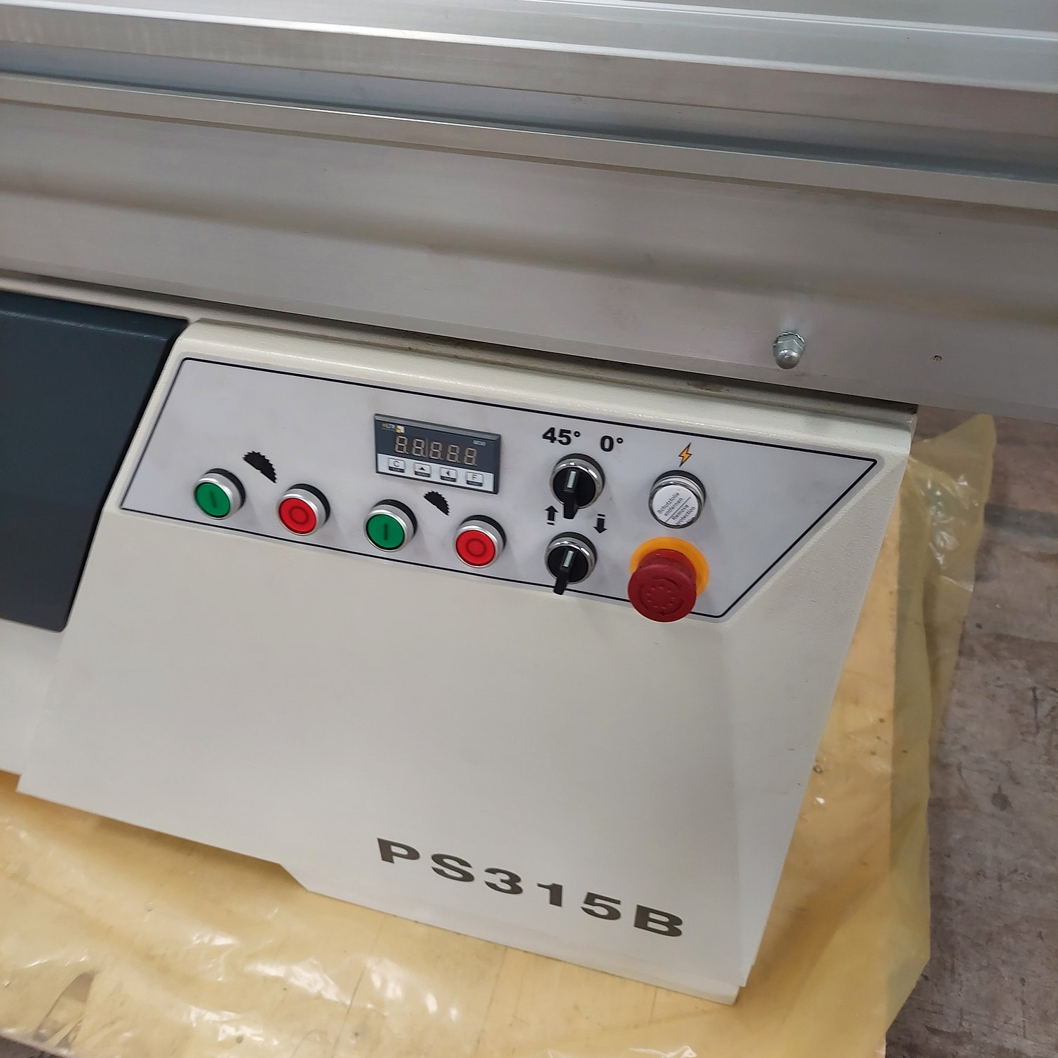 WOODFAST 315mm (12") 2.6m Sliding Panel Saw 1ph or 3ph PS315B