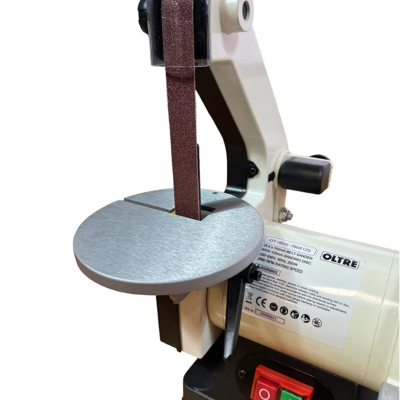 OLTRE 25mm (1") x 760mm (30") Belt & 125mm (5") Disc Sander