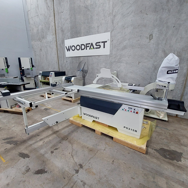 WOODFAST 315mm (12") 2.6m Sliding Panel Saw 1ph or 3ph PS315B